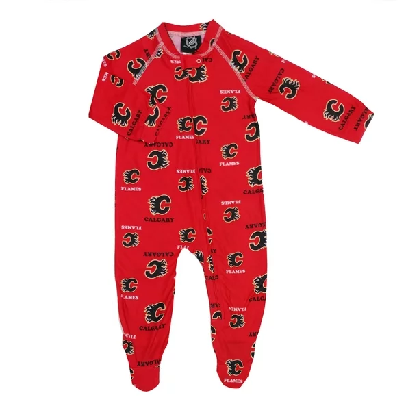 NHL Infant Raglan Zip Up Coverall - Image 4