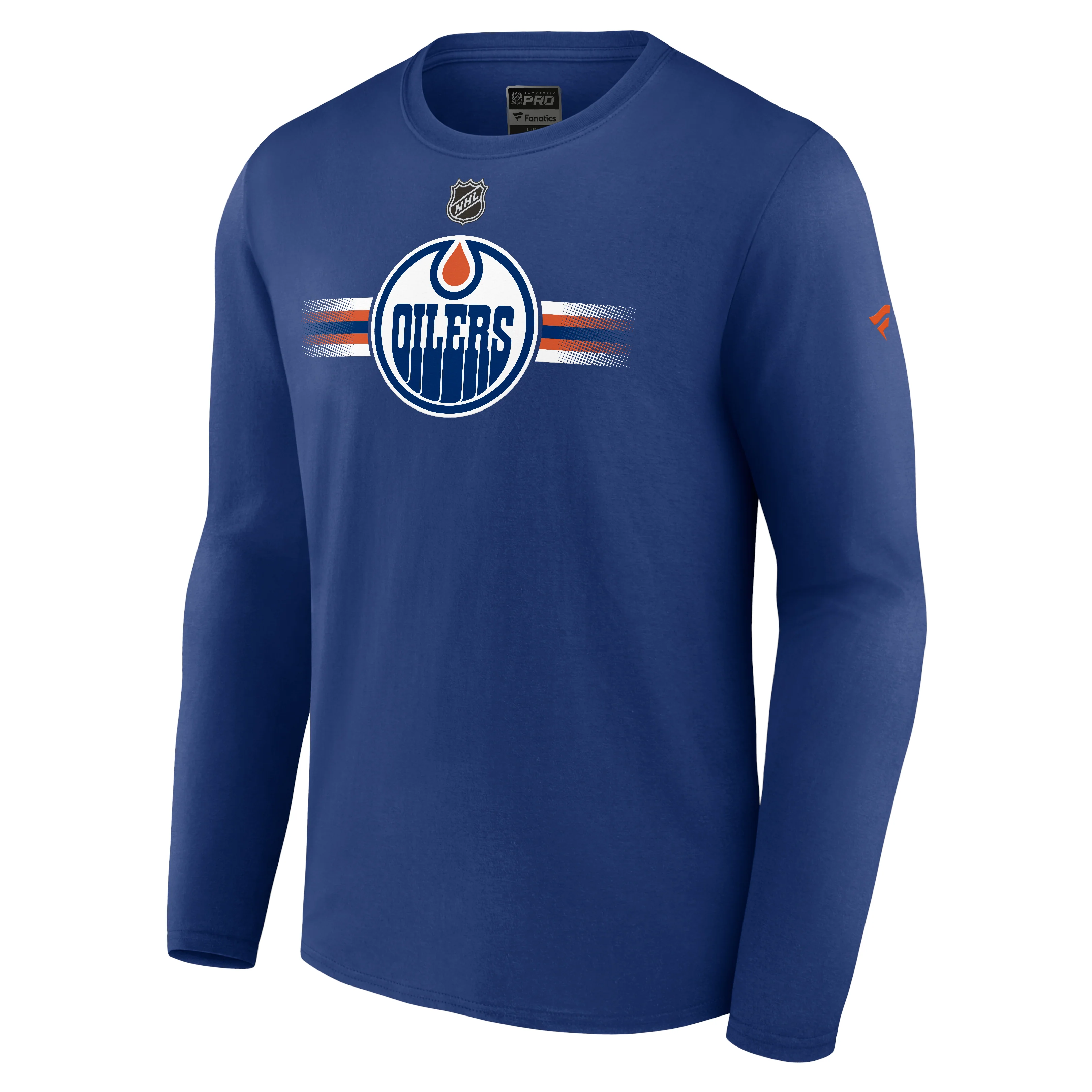 NHL Edmonton Oilers Rink Cotton Long Sleeve - Image 5