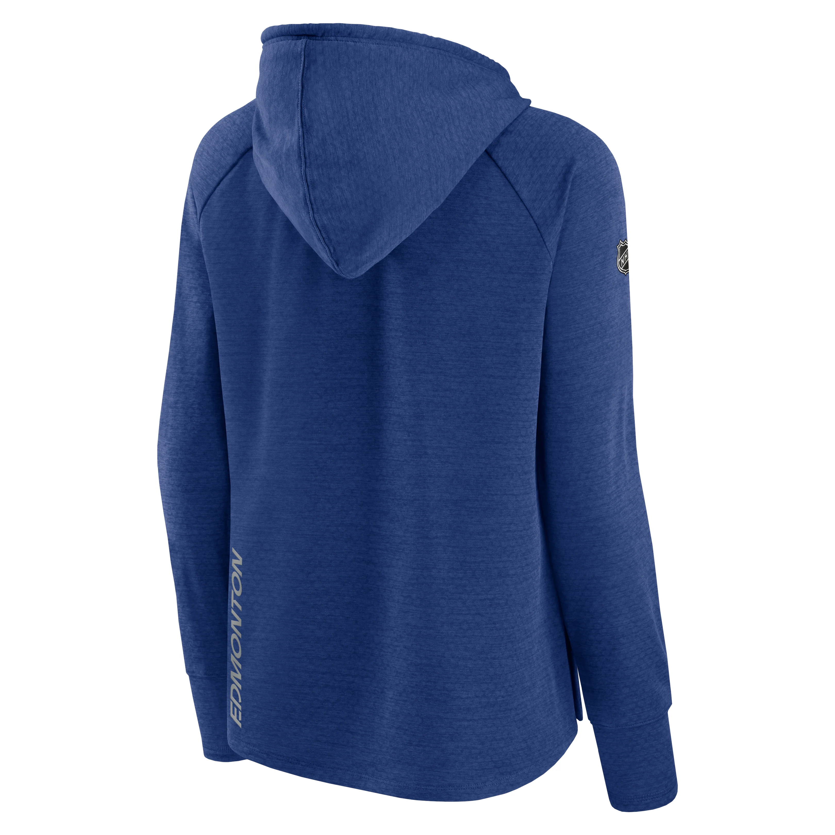 Edmonton Oilers Women's Road Long Sleeve GEO Fleece Hoodie - Image 3