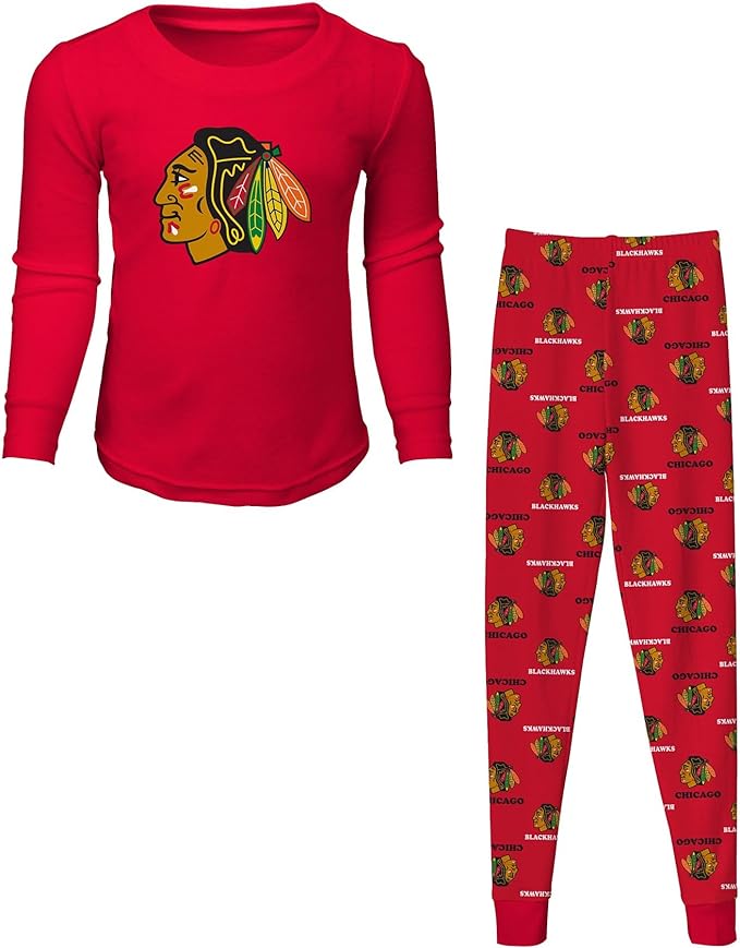 NHL Youth Long Sleeve T-shirt & Pants Sleep Set - Image 7