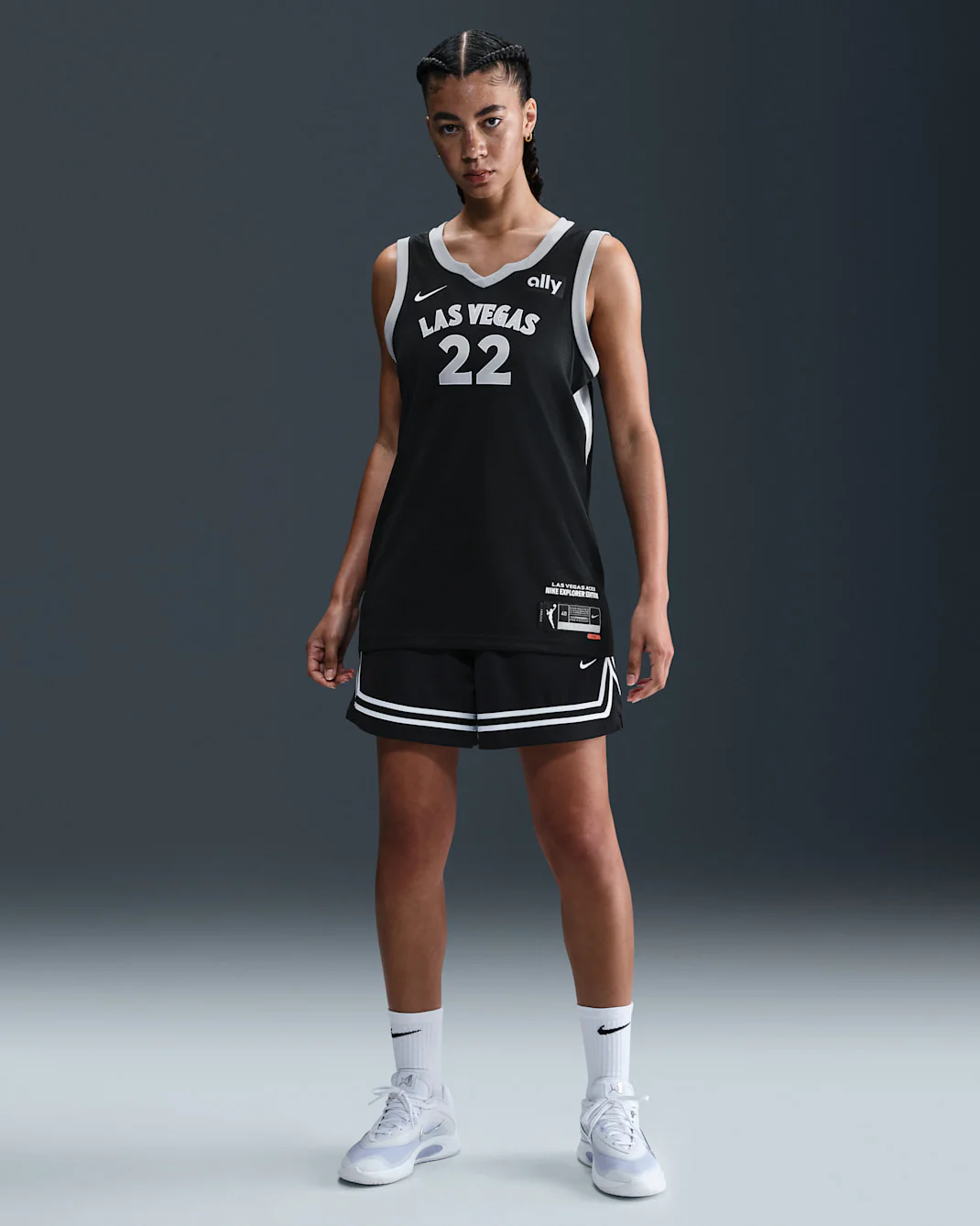 Nike A'ja Wilson Las Vegas Aces Dri-FIT WNBA Victory Jersey - Image 2