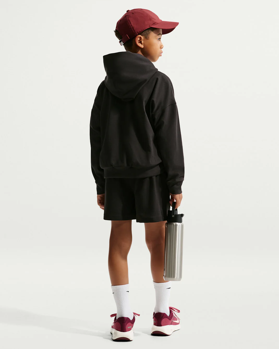 Nike Big Kids' Pro Dri-FIT Fleece Pullover Hoodie - Image 5