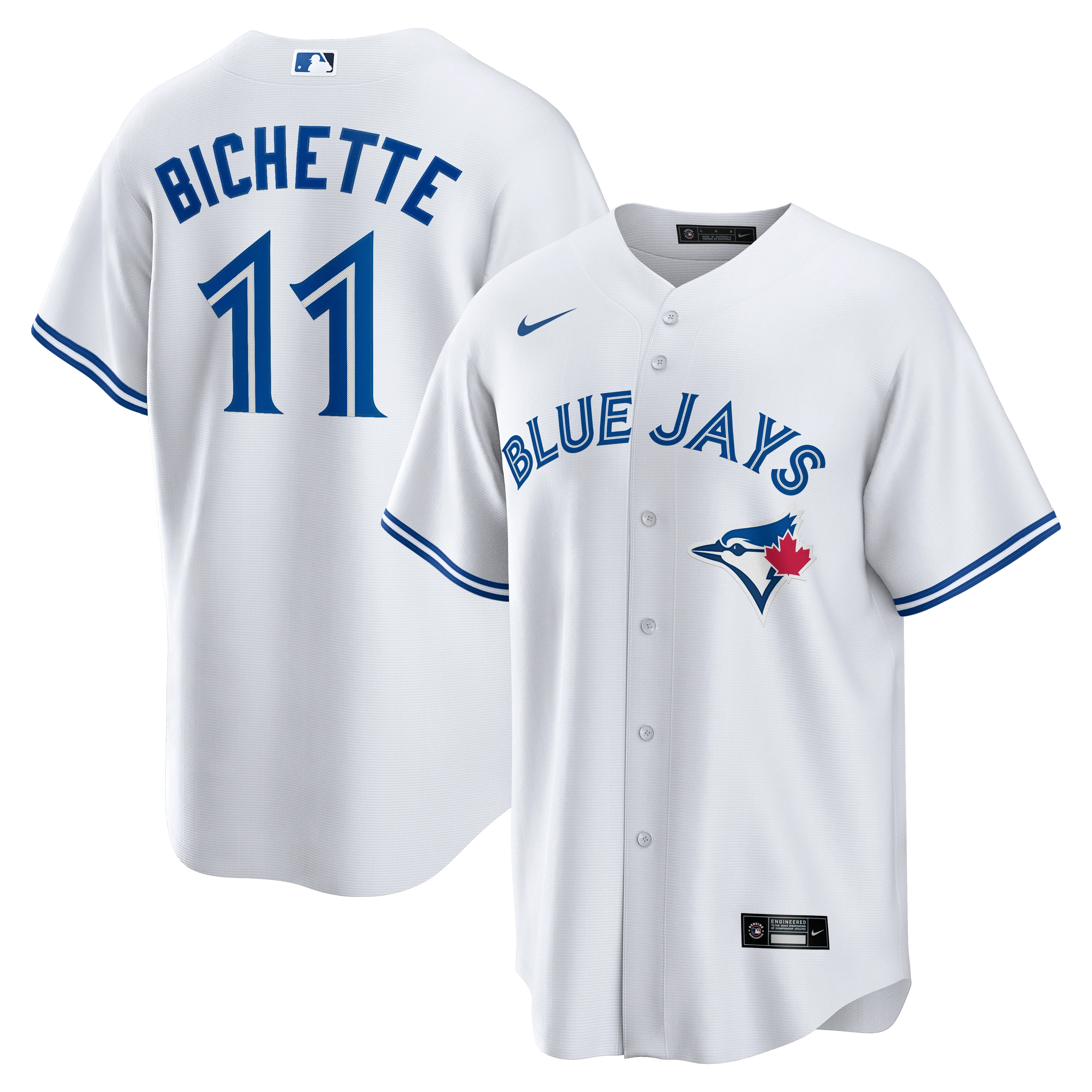 Nike Bo Bichette Toronto Blue Jays Home Replica Player Jersey