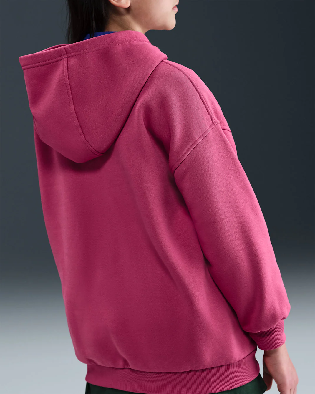 Nike Kids' Sportswear Club Fleece Oversized Pullover Hoodie - Image 5