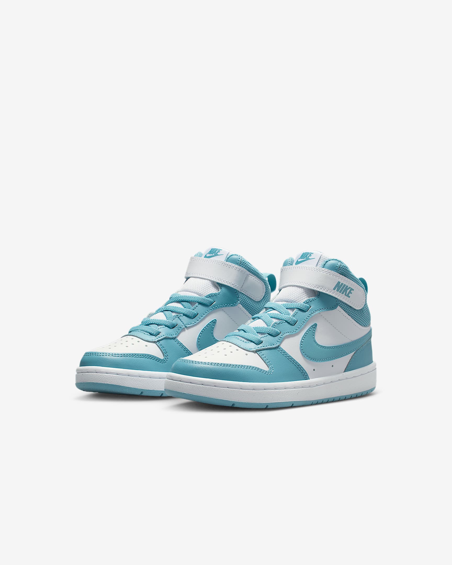Nike Little Kids' Court Borough Mid 2 Shoes - Image 10