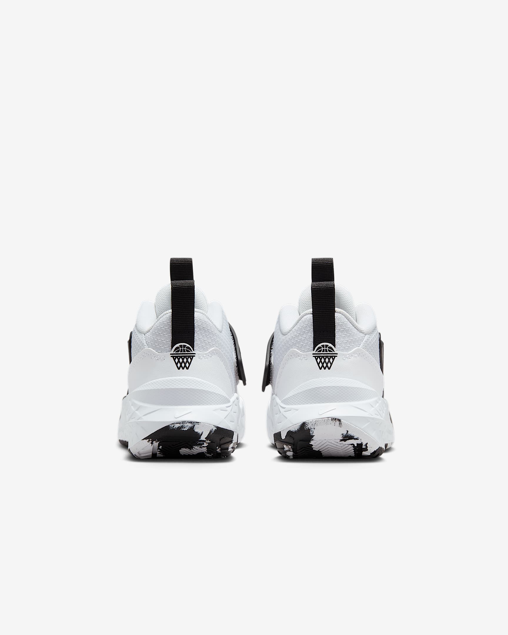 Nike Little Kids' Team Hustle D 12 Basketball Shoes - Image 5