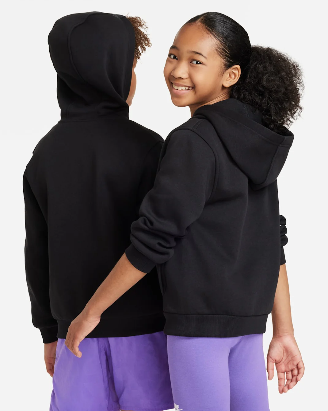 Nike Older Kids' Sportswear Club Fleece Full-Zip Hoodie - Image 2