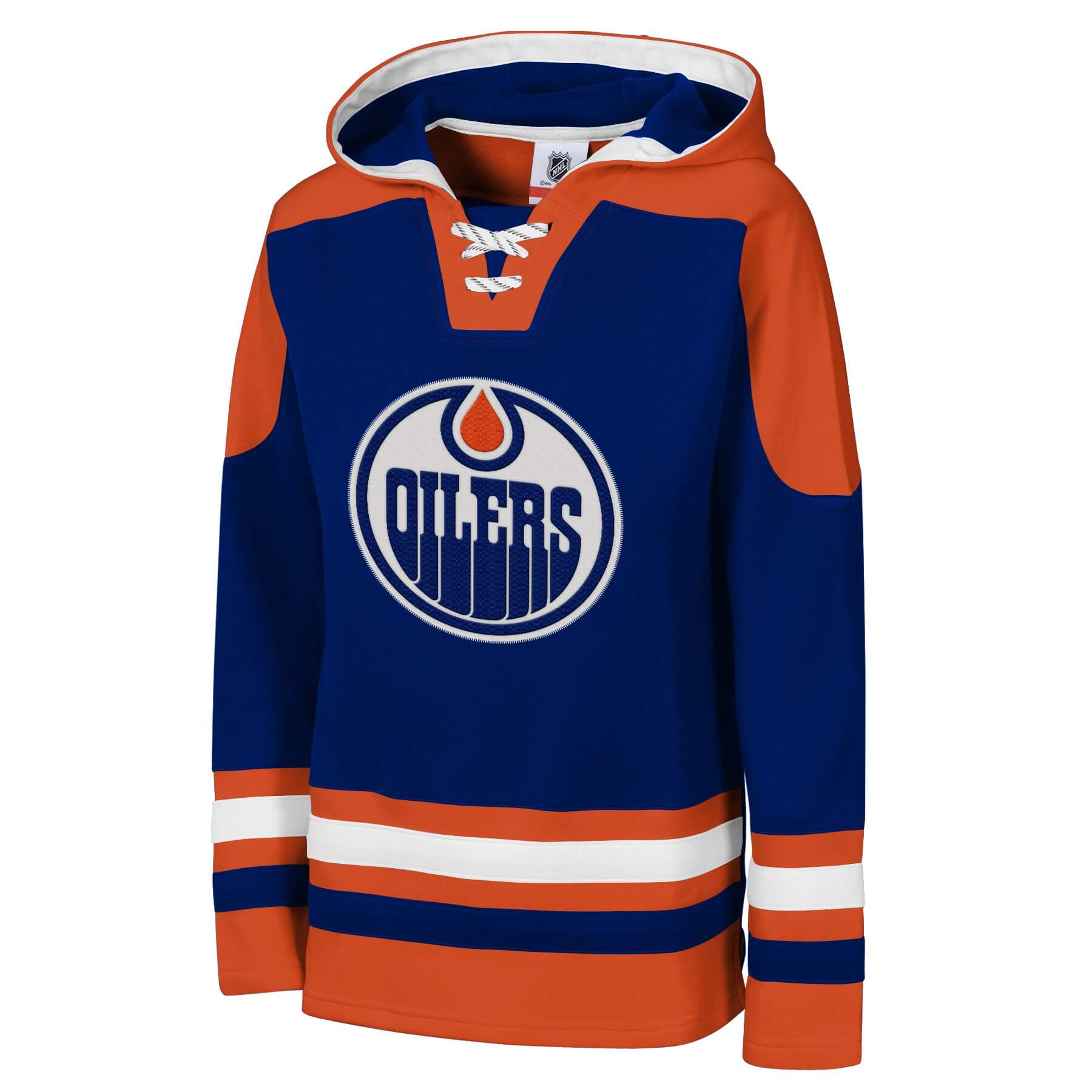 Outerstuff Youth Edmonton Oilers Ageless Must Have Lacer Hoodie - Image 2