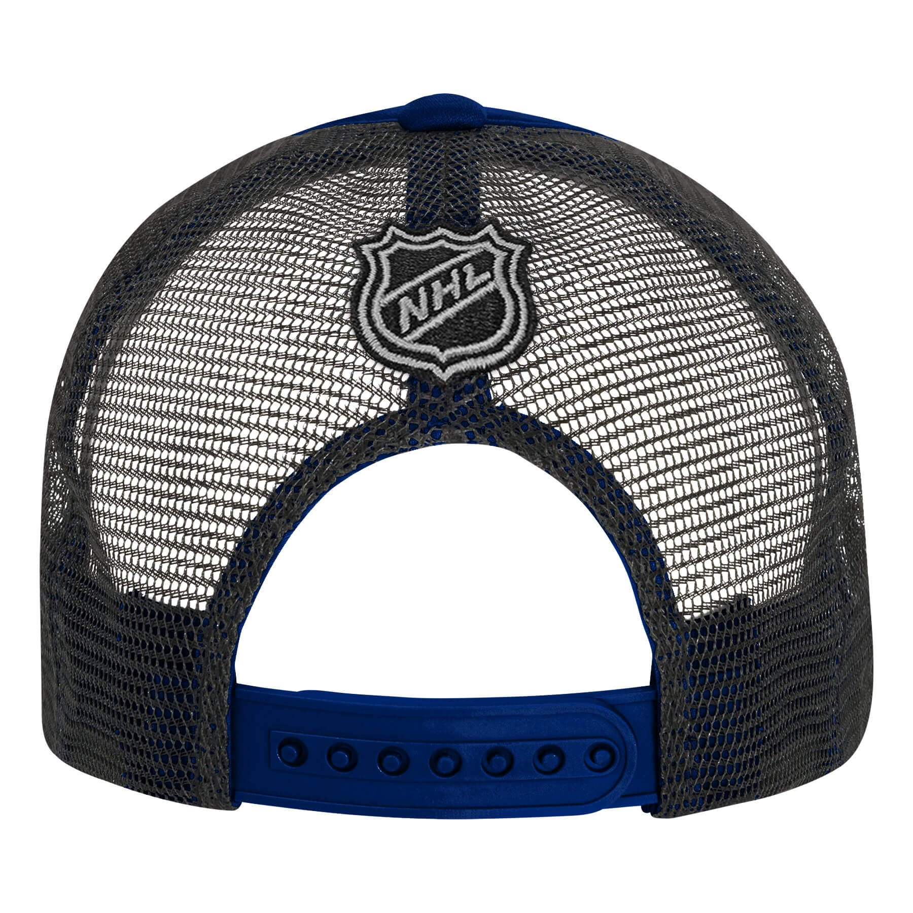Outerstuff Youth Edmonton Oilers True Retro Meshback Trucker Hat - Image 3