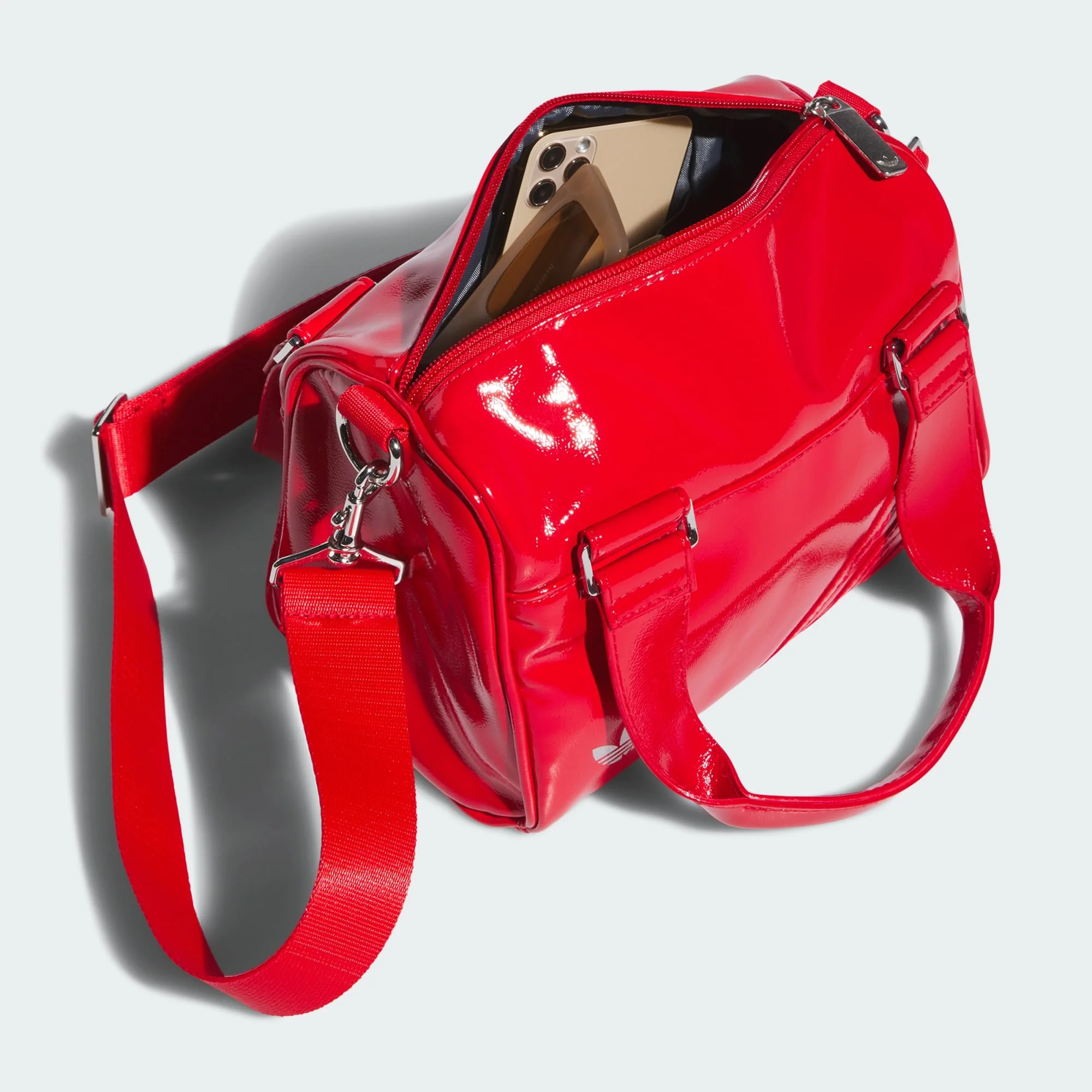 Patent Trefoil Crossbody Bag - Image 6