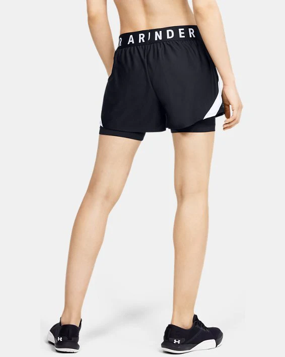 Women's Play Up 2-In-1 Training Shorts - Image 2