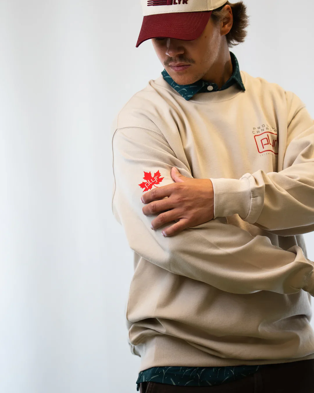plyr Athletics Proudly Canadian Crewneck - Image 2