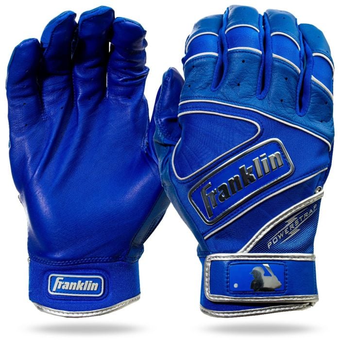 Powerstrap Chrome Batting Gloves - Image 6