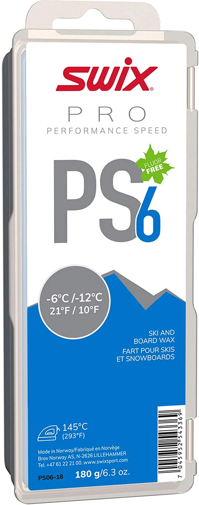 Swix PS6 Blue Glide Wax - Image 2