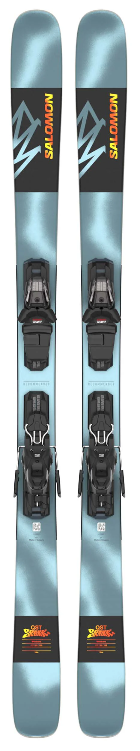 Salomon QST Spark Freestyle Ski with M10 Binding