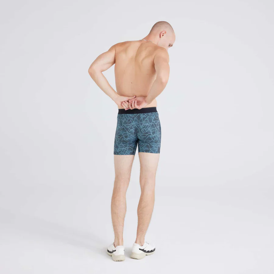 Quest Boxer Brief - Sketchy Mountain-Black - Image 2