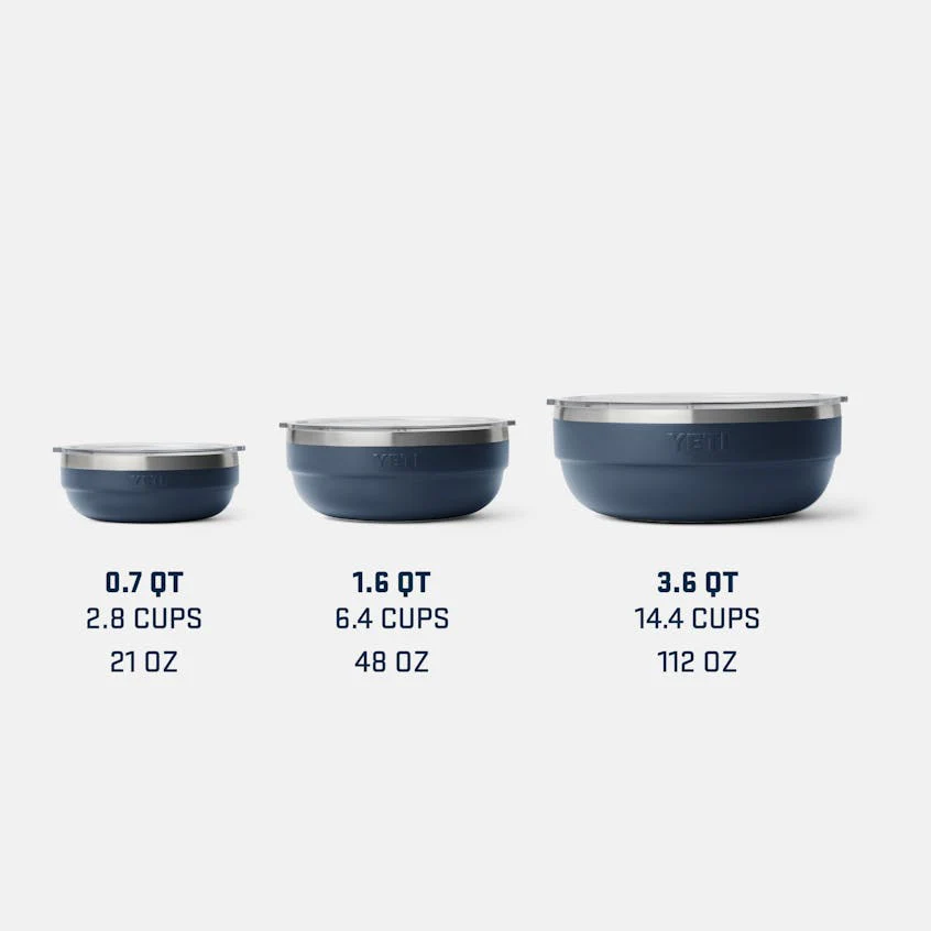 Yeti Rambler 1.6 Qt Insulated Low Bowl - Image 4