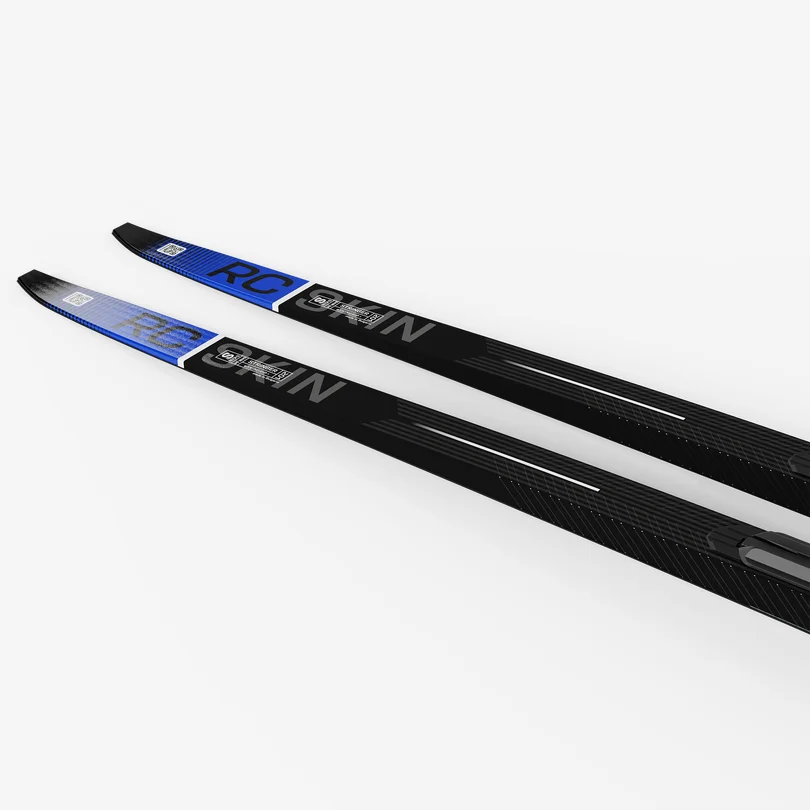 Salomon RC8 eSKIN Hard Classic Skis + Prolink Shift Bindings - Image 3