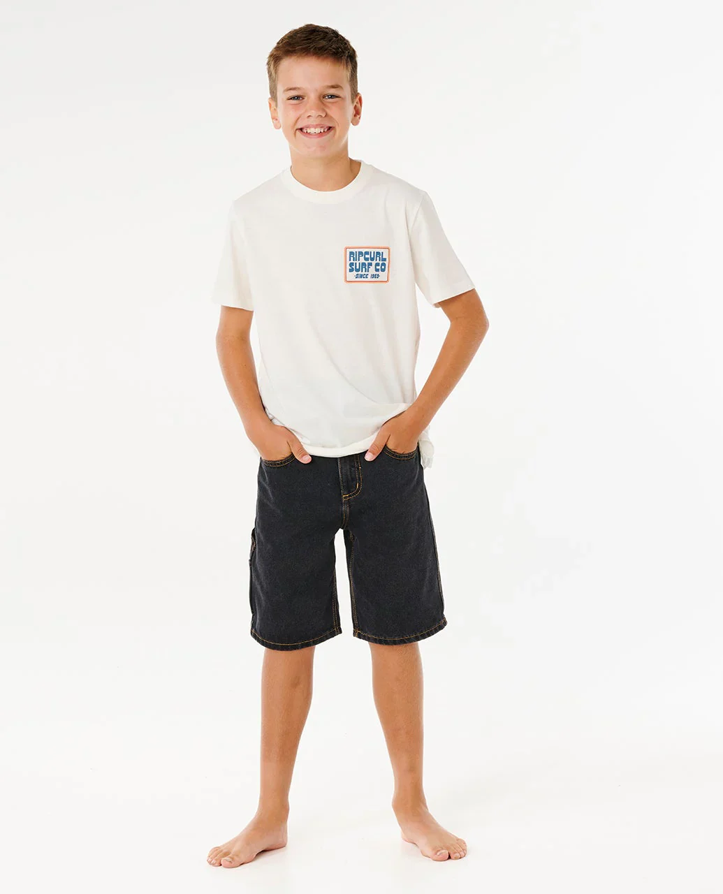 Ripcurl Kid's Pacific Rinse Sunrise Tee - Image 4