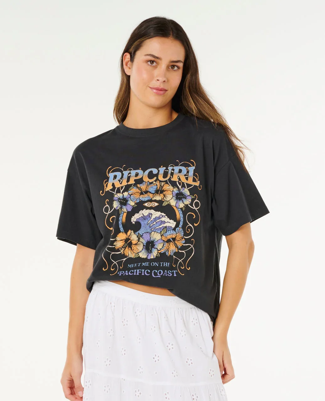 Ripcurl Women's Pacific Coast Heritage Tee