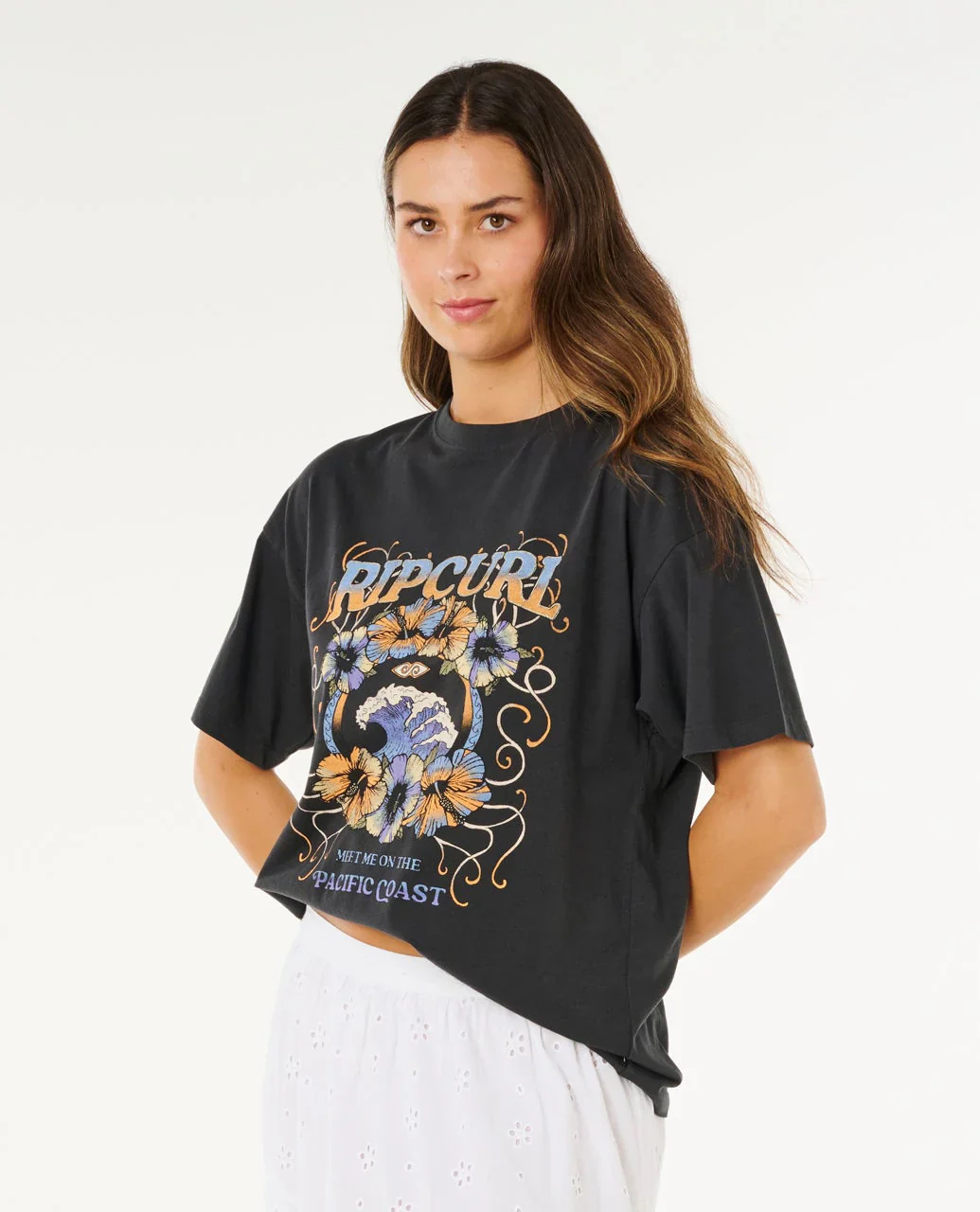 Ripcurl Women's Pacific Coast Heritage Tee - Image 3