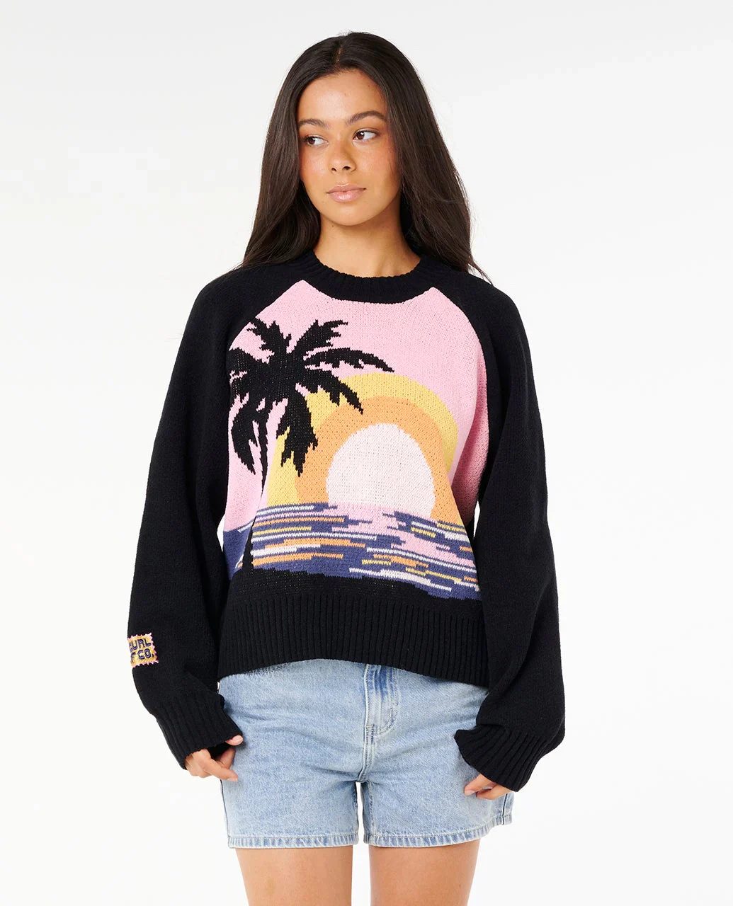 Ripcurl Women's Paradise Knit Crew Fleece