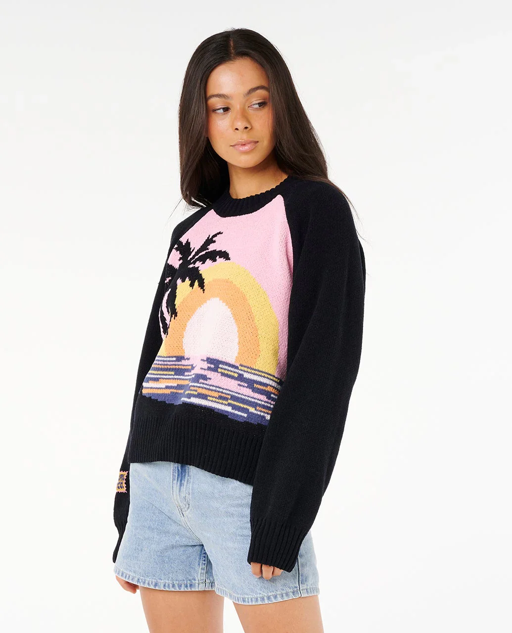 Ripcurl Women's Paradise Knit Crew Fleece - Image 2