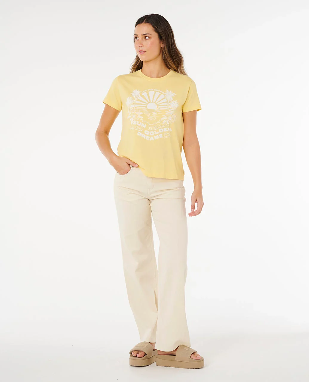 Ripcurl Women's Sun Beams Standard Tee - Image 4