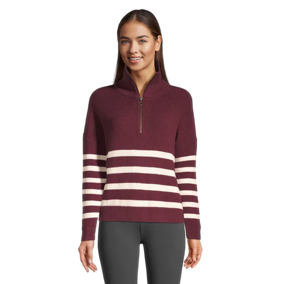 Ripzone Women's Eliza Half-Zip Sweater