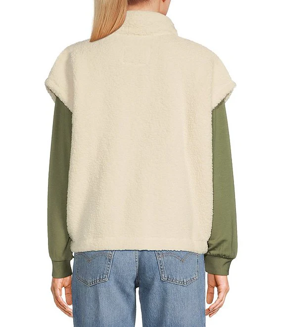 Roxy Women's Great Divide Sherpa Plush Vest - Image 2