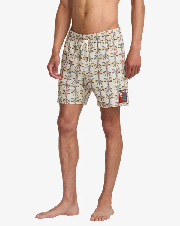RVCA Men's LA Eye Floral 17" Board Shorts - Image 3