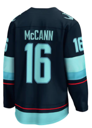 Seattle Kraken Home Breakaway Player Jersey - Jared McCann - Image 3