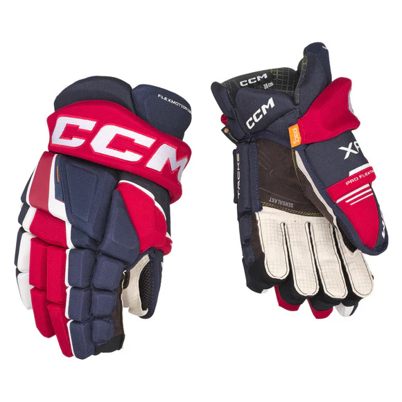 CCM Senior Tacks XF Hockey Gloves - Image 6