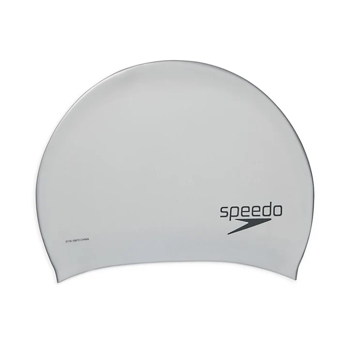 Speedo Silicone Long Hair Swim Cap - Image 2