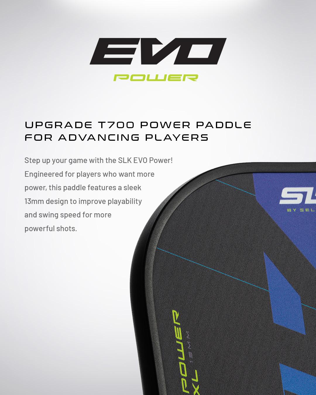 SLK EVO Power XL Pickleball Paddle - Image 4