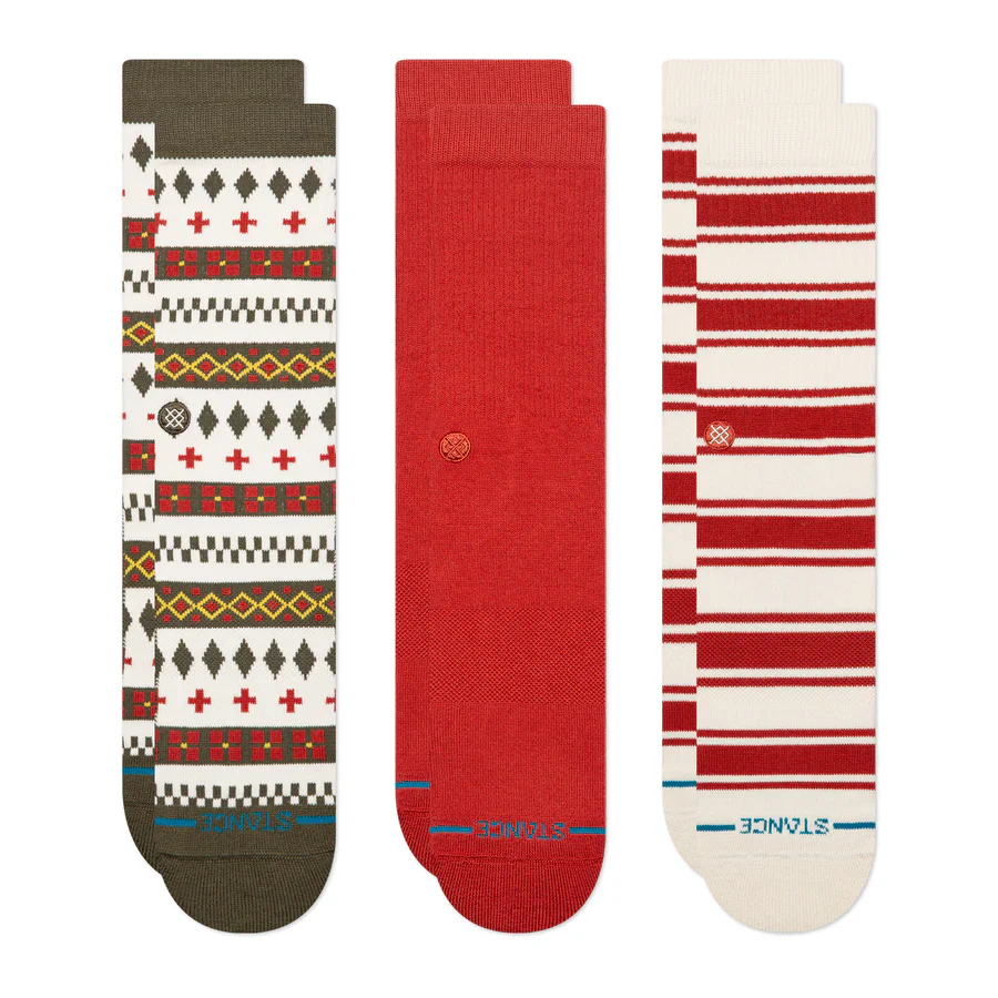 Stance Cabin Days Crew Socks - 3 Pack