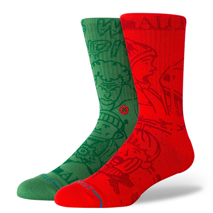 Stance Home Alone x Stance Home Alone Crew Socks