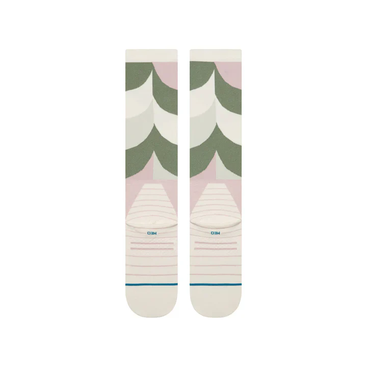 Stance Women's Geo Petals Wool Snow OTC Socks - Image 3