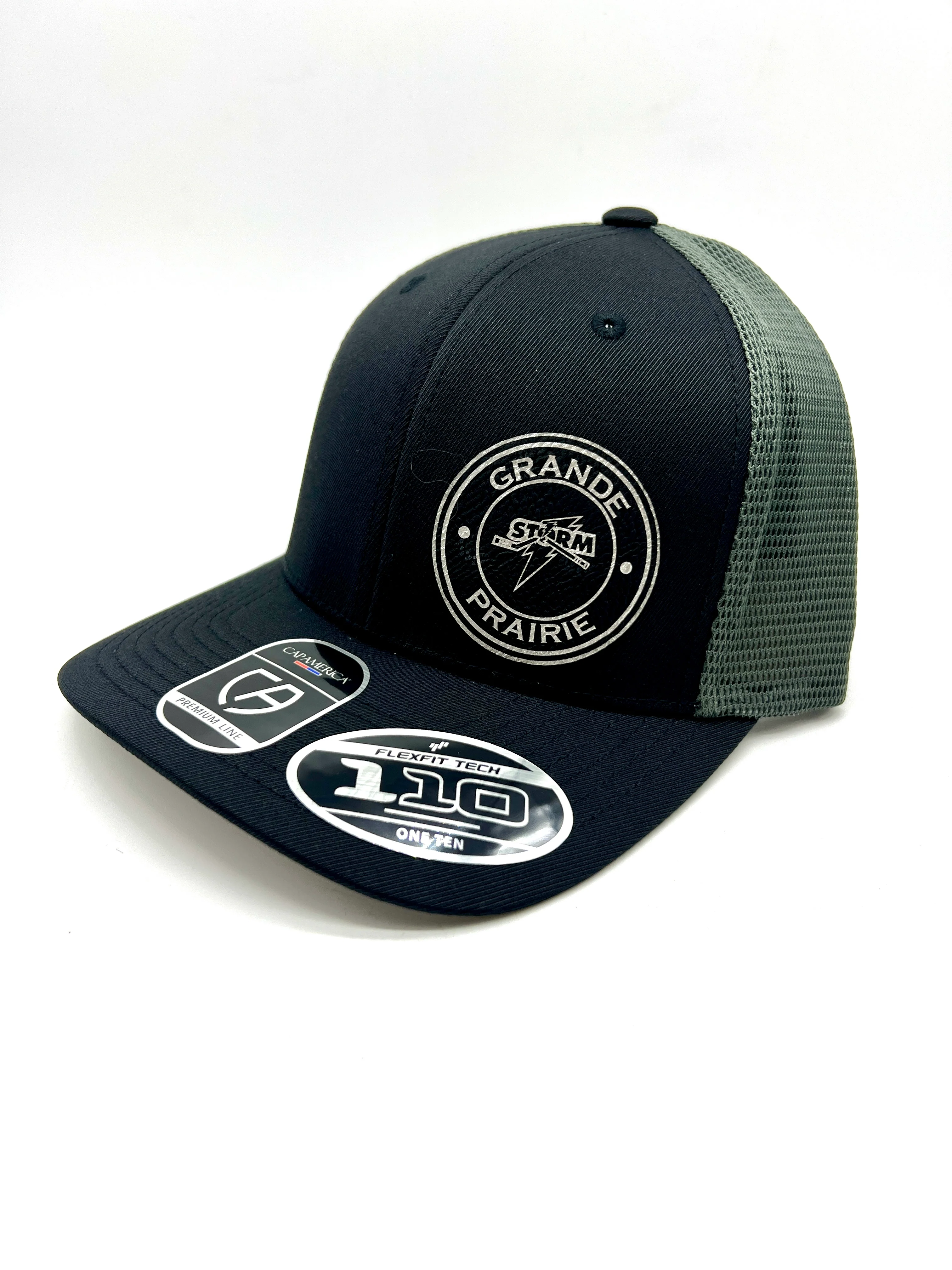 Storm Leather Patch Trucker Cap - Image 3