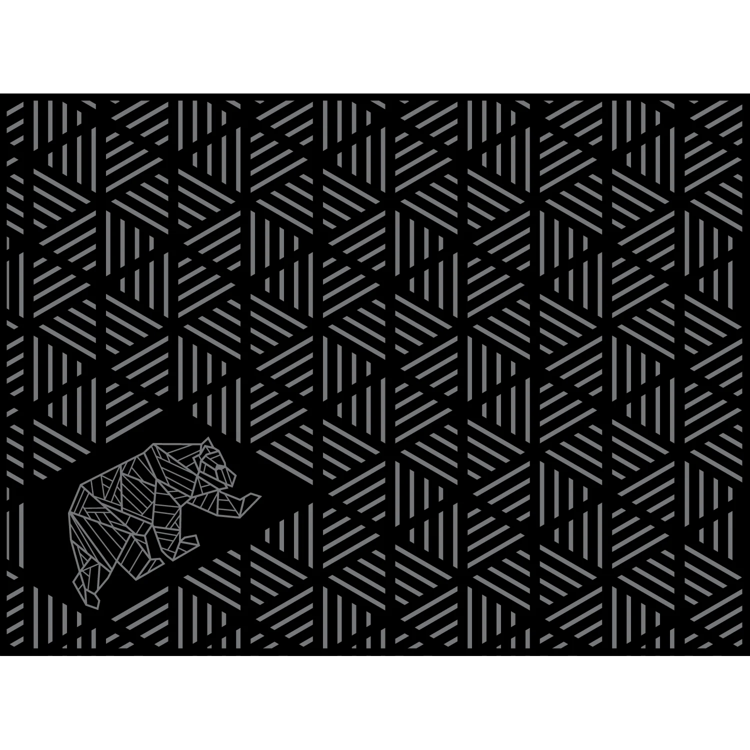 Striped Peaks Outdoor Mat - 12’ x 9’ - Image 2