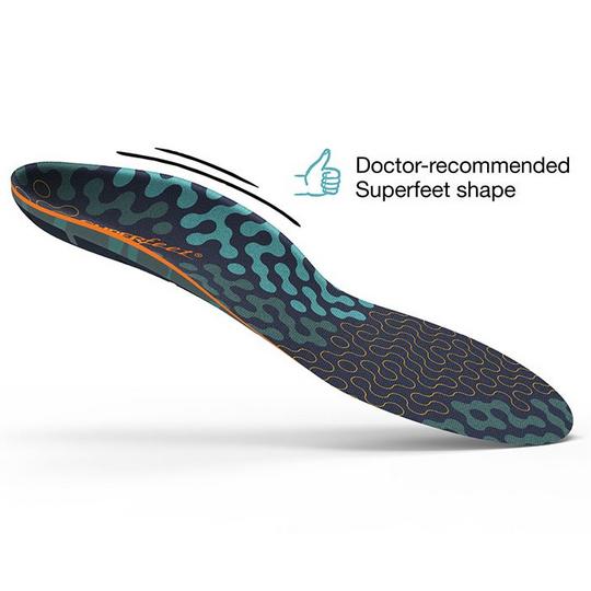Superfeet Run Cushion High Arch Insoles - Image 3