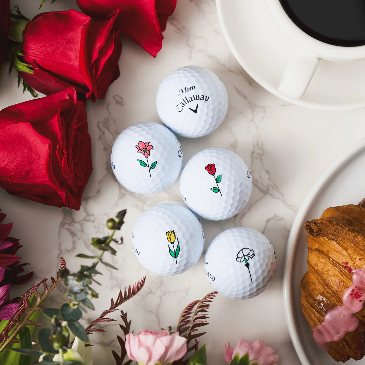 Supersoft Mother’s Day Bouquet Golf Balls - 1 Dozen - Image 3