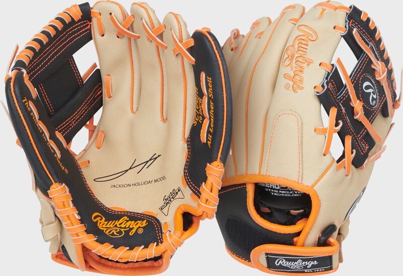 Sure Catch 10" Jackson Holliday Signature Youth Glove - Image 5
