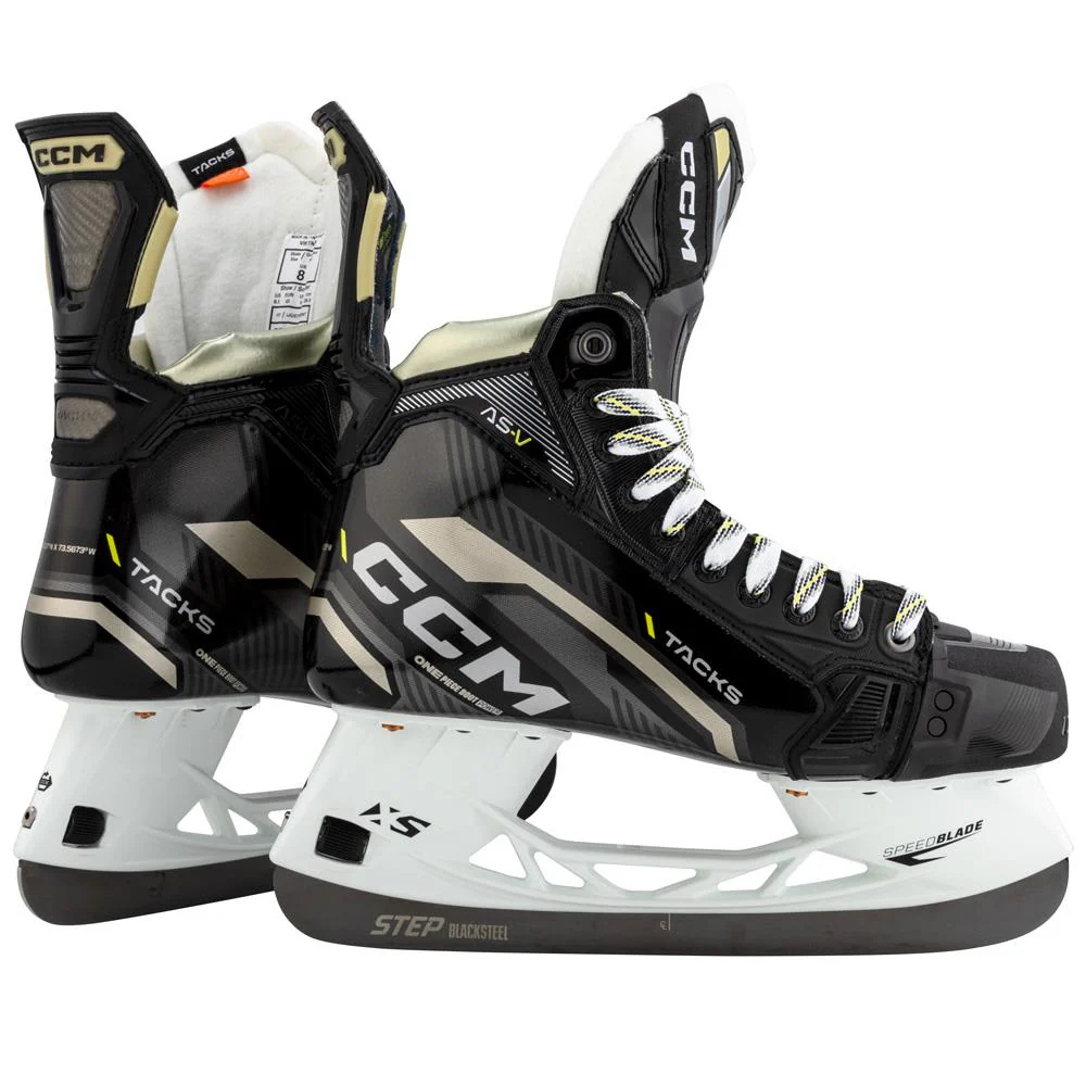 Tacks AS-V Intermediate Skates With Black Steel