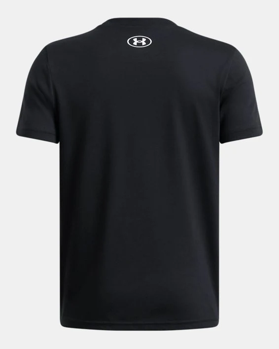 Under Armour Boys' UA Logo Wordmark Short Sleeve - Image 2