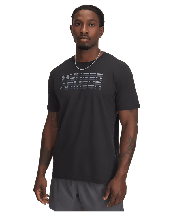 Under Armour Men's Shaded Logo Short Sleeve