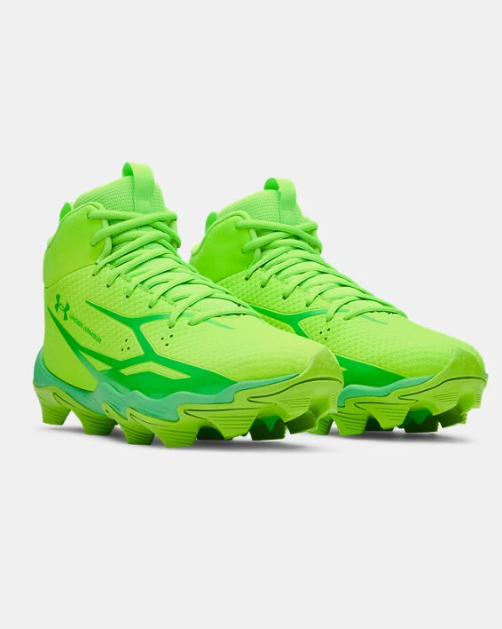 Under Armour Men's Spotlight Hammer Football Cleats - Image 14