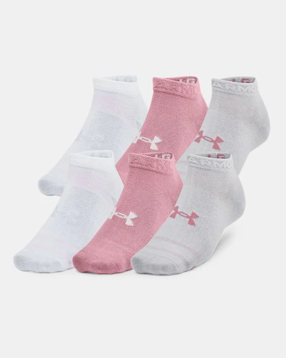 Under Armour Unisex Essential Low Cut Socks - 6 Pack - Image 3