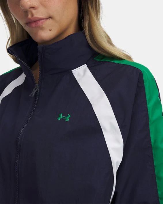 Under Armour Women's Icon Crinkle Track Jacket - Image 3