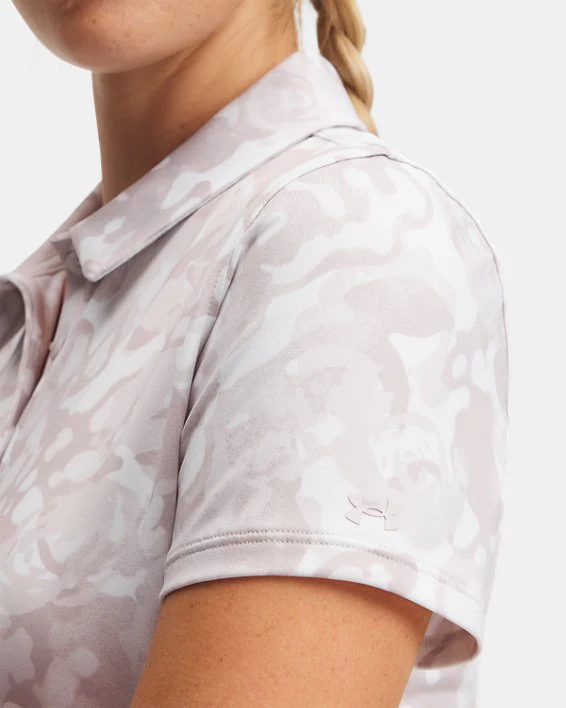 Under Armour Women's Playoff 3.0 Printed Polo - Image 3